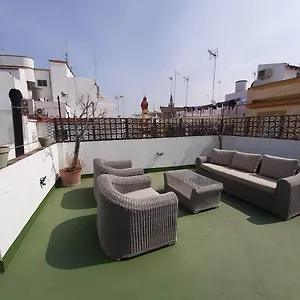 Champion Duplex Terrace And Garage Old Town 6 Pax Appartement Séville